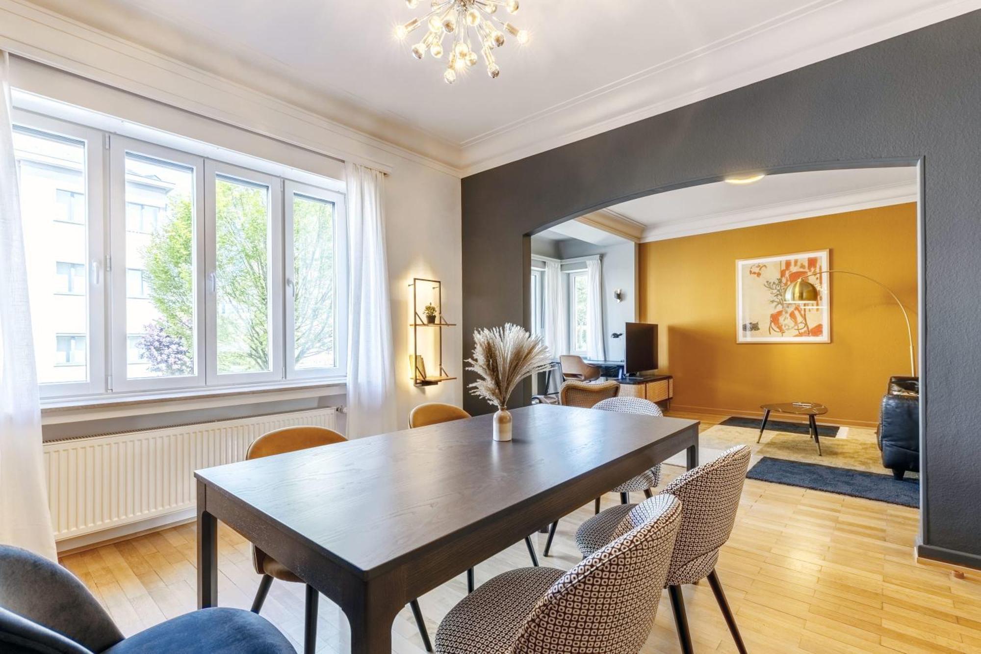 룩셈부르크 Stylish Ground-Floor Retreat In Bonnevoie 아파트 외부 사진